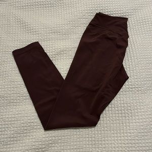 Gymshark X Whitney Simmons High Rise Leggings in Brown Size M